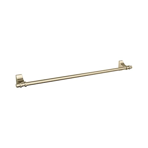 Amerock BH36054BBZ | Golden Champagne Towel Bar | 24 inch (610 mm) Center-to-Center Towel Rack | Davenport | Bathroom Towel Holder | Bathroom Hardware | Bath Accessories