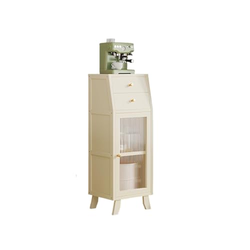 SLHZM 食器棚 キッチン 収納家具 楠竹 kitchen cabinet 環境配慮素材 空間節約 大容量仕切り収納 引き出し収納 密閉ドア 角丸加工 高め脚 サイドボード 高耐荷重 頑丈で安定 防塵 防湿 通風 お手入れ簡単 レンジボード 複数のサイズ