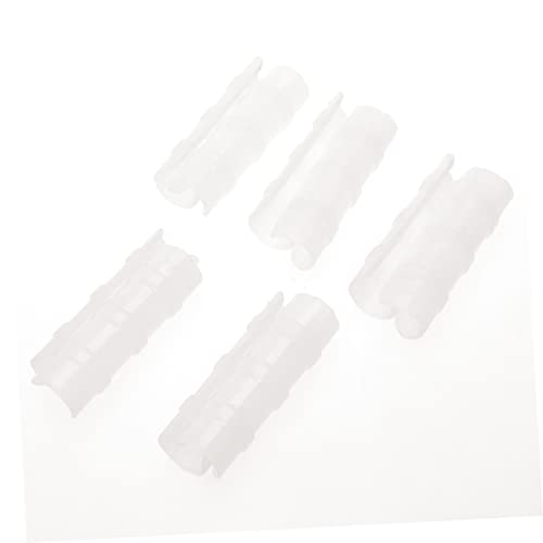 Balacoo 10Pcs Abs Buckle Greenhouse Accessories for Pipes Durable Garden Clips for Securing Film Shade High Strength and Toughness