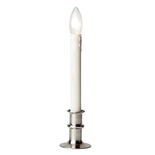 Image of Celestial Lights Window Candle BRSH NCKL
