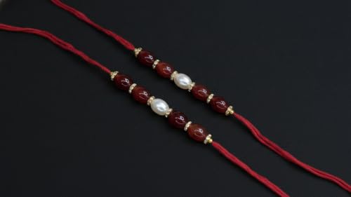 Image of Elegant Traditional Gold Plated /Rakhi Combo Of 1 Piece for Men and Women /brother /sister /bhabhi Kundan Stone combo set (Same as Shown In Image)