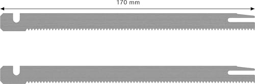 Bosch Professional 2-Piece Saw Blade Set for Foam Rubber Cutters (130 mm, Accessories Foam Rubber Cutters)
