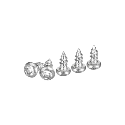 Vis à tôle M2 inox 304 anti-corrosion à tête bombée cruciforme DTGN