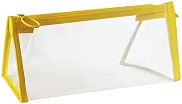 Clear Pencil Case for Exam Large Capacity Pencil Case Clear Exam Pencil Pouch Cheap Pencil Case (Blue)