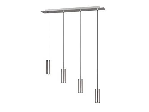 Marley 312400407 Luce PendentePendel 4-flammig Nickel argento satinato