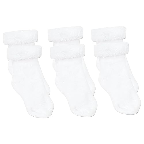 Image of Perfectly Preemie Boy's & Girl's Preemie Socks 3 Pack