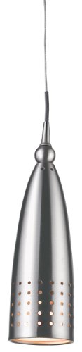 Eurofase PN-1MYA-EZ Mya 1-Light Pendent, Satin Nickel