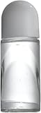50ML Glass Empty Roller Bottles with Plastic Roller Ball, Deodorant Roll On Bottles Containers Leak Proof Massage Rollers Ball Bottle with Cap for Essential Oil Perfume Cosmetics (White)