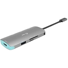 i-tec Nano 4K USB C Hub - 100W Power Delivery 4K HDMI Portable USB C Docking Station, macOS, MacBook, Linux, Windows, Android, ChromeOS, Ethernet USB-C Adapter, SD, MicroSD Slot, 120 Hz, Metal