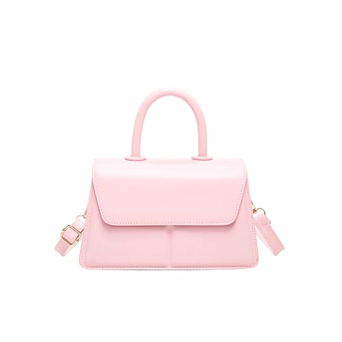Tyhtljch Top Handle Satchel Purses for Women Satchel Bags for Women Fashion Crossbody Bags for Girl Shoulder Bag Purse-Pink