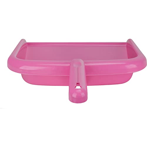 Image of SPARTA Handheld Dustpan with Handle, Cleaning Essentials for Home and Commercial Use, 10 inch, Bright Pink