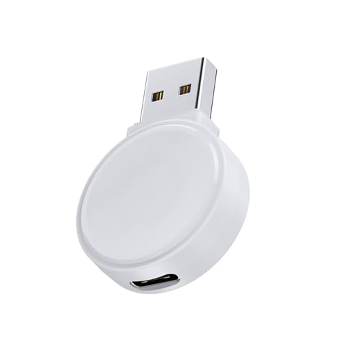 USB Watch Charger for iwatch 8 7 6 5 4 3 2 1, Wireless Charger with USB Fast Charging Magnetic Travel Charger