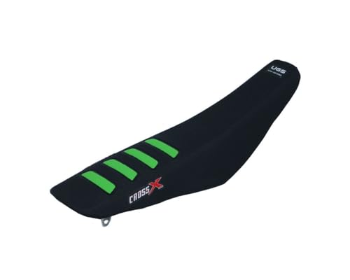 Housse de selle Ultra Bee 2023 Color Wave noir et vert pour moto électrique