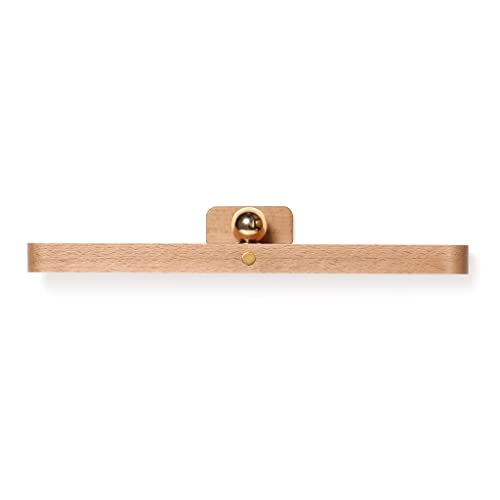 Miroir en bois à LED haut de gamme à conception magnétique