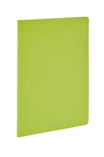 Cahier agrafé Fabriano Ecoqua vert citron carnet notes ligné - 3