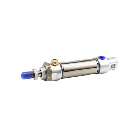 Vérin pneumatique simple effet 16mm mini vérin inox course 100mm actionneur mécanique à ressort