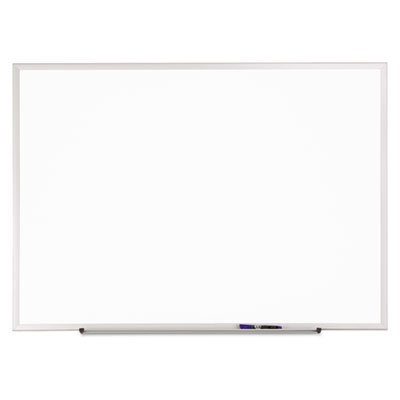 Classic Melamine Whiteboard, 96 x 48, Silver Aluminum Frame, Sold as 1 Each, 5PACK , Total 5 Each