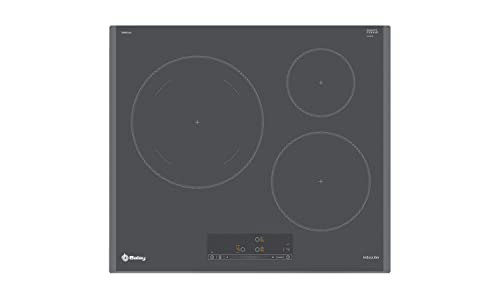Balay 3Eb865Aq - Encimera Inducción Antracita, zona 28 Cm, 3 zonas, Biselada