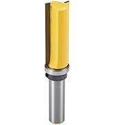 HOHXEN Flush Trim Router Bit 1/2" Shank 3/4'' Width,Top Bearing Bit Woodworking Milling Cutter