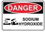 Danger Sodium Hydroxide Sign