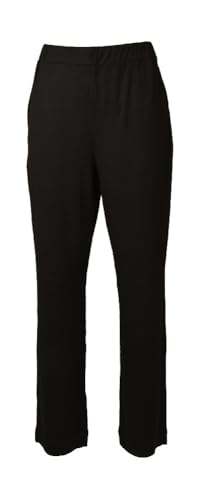 Pantalon femme taille longue élastique avec poches latérales en viscose confortable Ragno