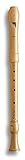 Mollenhauer 2466 Canta Tenor-Blockflöte Deutsch mit Doppelloch Birnbaum hell Natur-Holz - Tenorblockflöte inkl. Etui, Wollwischer, Fettdöschen, Grifftabelle und Pflegeanleitung
