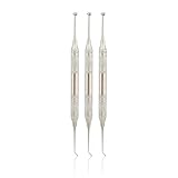 OdontoMed2011 3 Pcs Dental Ball Burnisher 27/29 Composite Amalgam Plastic Filling Restorative Instruments ODM