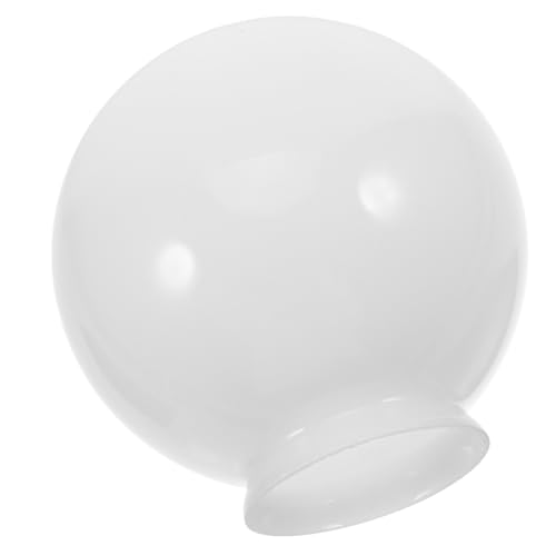 RORPOIR Tulipas Elegantes Blanco para de Techo Lámparas de Esférico Luz Difusa Ligera y Fácil Mantenimiento para Ventiladores de Techo y Dormitorios
