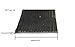 1 Roll 20ft Snowmobile Trailer Deck Non-Slip Mat, Snowmobile Trailer Edge Slider - 4 Piece Set, Sliding Tilt Trailer Kit