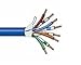 1624R-5 1 Reel 24 AWG 4 Nonbonded-Pairs CAT5 CMR Riser Overall Shielded Voice & Data Cable - Blue - Belden (Units of 1000 Feet)