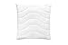 Bodyprotect 197219 Lot de 2 oreillers Classique | Coussin matelassé | 100% Satin de Coton | Fabriqués en UE | Oeko-Tex 100 | Hauteur réglable | Lavable 60 degrés | 70 x 90 cm, Blanc