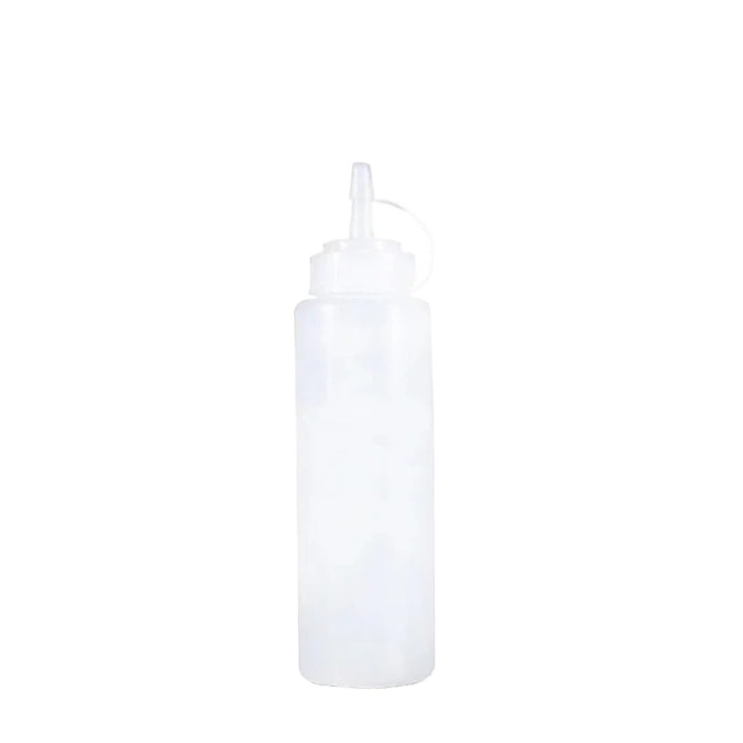 ZNJAMN 10PCS Sauce Bottle Kitchen Multifunctional Seasoning Squeeze Suitable Tomato Barbecue Containers for Seasoning(400ML)