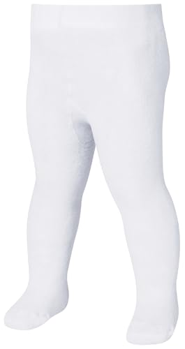 Playshoes Thermal Tights Uni, Medias para Unisex Niños, Blanco (White), 122-128