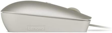 Lenovo 540 USB-C Wired Connection Computer Mouse for PC, Laptop, Computer with Windows or Chrome OS - Ambidextrous Design - 4 Button - Compact Size -Sand Sand Compact image 3 of 8 B09LRDJSGR