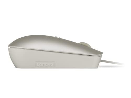 Image of Lenovo 540 USB-C Compact Wired Mouse (Sand), GY51D20879