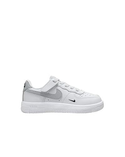 Nike Air Force 1 Low Easyon (PS) Zapatillas Niño, blanco gris, 29.5 EU