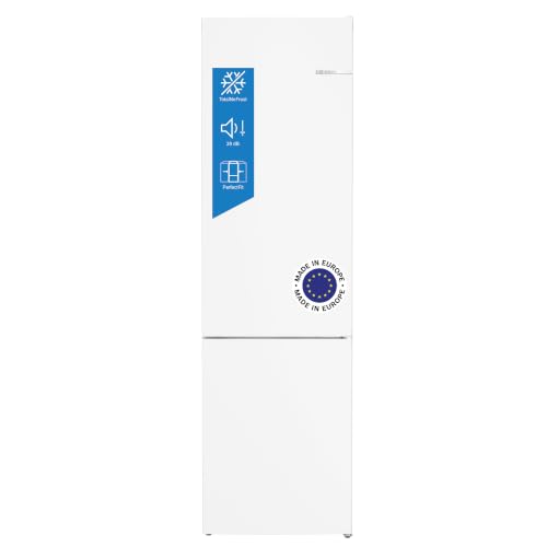 Bosch, Frigorífico Combi, Serie 4, 60 cm, Total NoFrost, blanco, KGN39VWEB