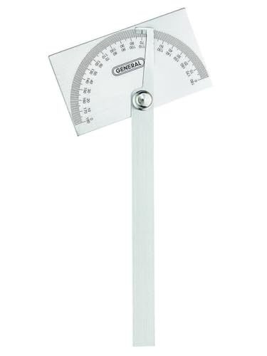 General Tools Angle Protractor #17 Stainless Steel