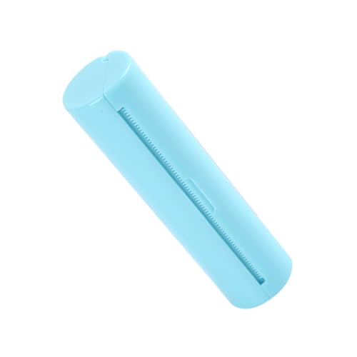 KEQAR 2 Pack de Jabón en Escamas en Diseño de Barra de Labios – Mini Tiras de Jabón Portátiles con Función de Desenrollado – Ideal para Camping y Uso Diario (azul)