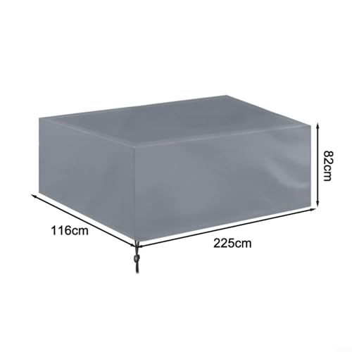 Funda impermeable para mesa de billar de 7 pies protector de exterior con hebillas 3