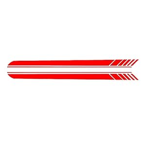 2 X Car Body Side Rok Stripes Sticker Decal voor Mercedes Be-NZ A C E CLA CLS GLA GLC GLE Klas AMG GT W204 W205 Auto…