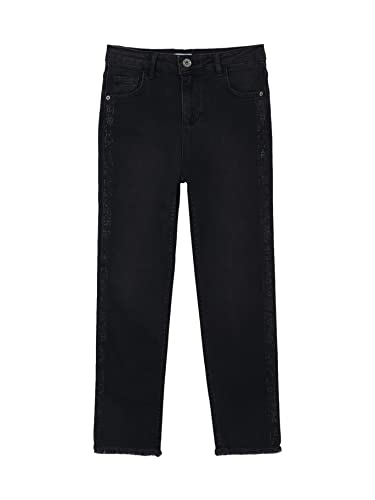 Mayoral Denim Pants for Girls Black