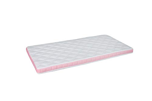 Ortho-Relax Kindermatratze, 8cm Höhe (70 x 140 cm) (Pink)