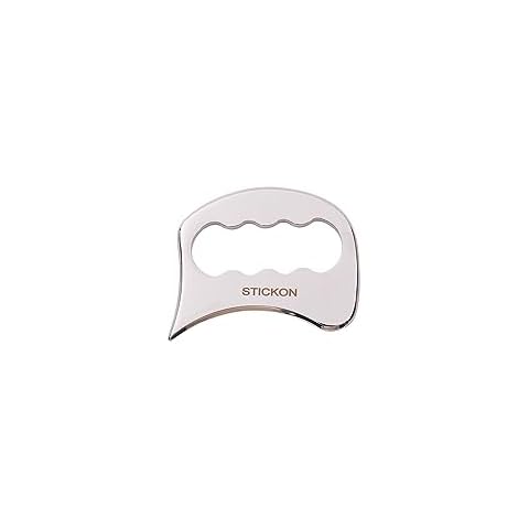 STICKON Stainless Steel Gua Sha Scraping Massage Tool IASTM Tools Great Soft Tissue Mobilization Tool (STICKON-08) Cover