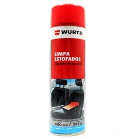 Limpeza Automotiva Espuma Limpadora Limpa Estofado Wurth 400ml