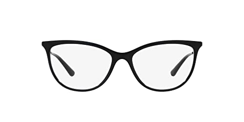 Vogue Eyewear Women's VO5239 Cat Eye Prescription Eyewear Frames, Top Dark Green/Green/Demo Lens, 54 mm