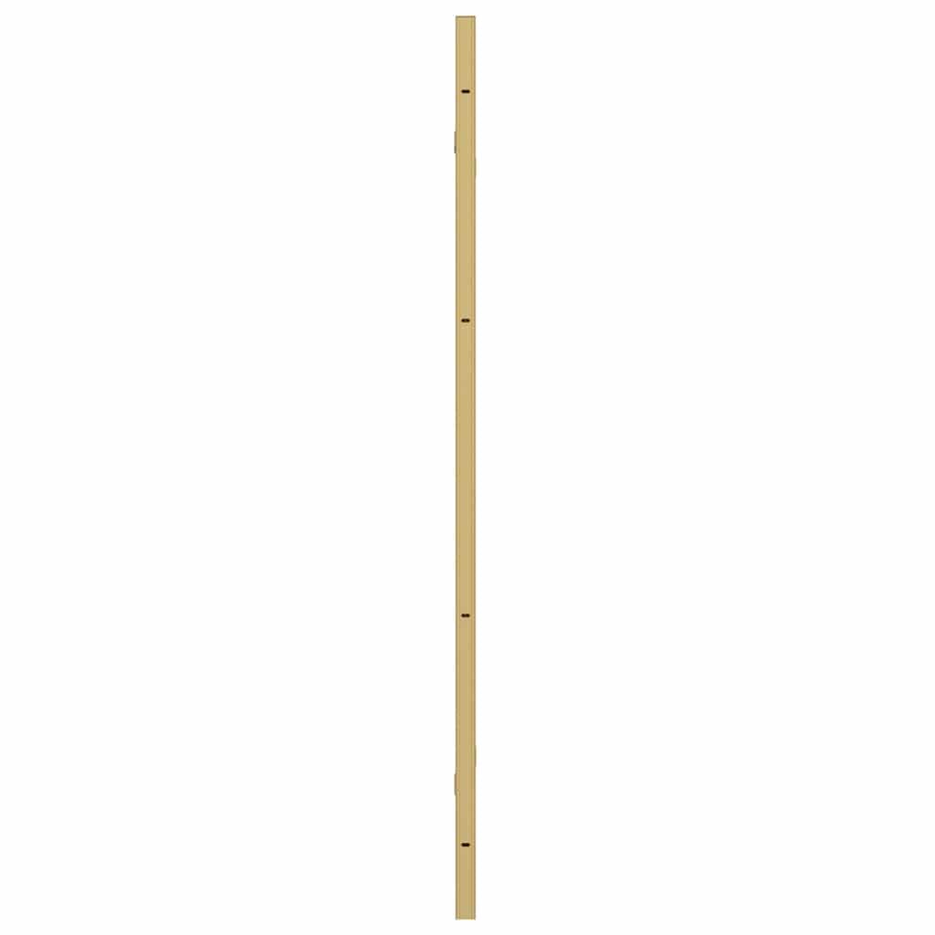 Cabina de ducha plegable dorada, 130 x 138 cm, vidrio templado ESG y