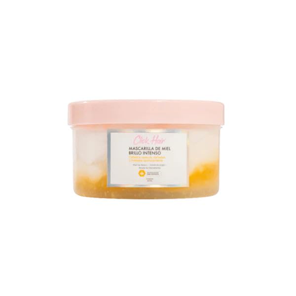 Click Hair Honey Mask Intense Shine | Mascarilla De Miel Brillo Intenso Extracto De Miel Colombia (10.1oz - 300ml)