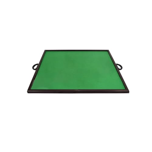 Table de jeu de domino mahjong pliable support en bois 80 cm pour intérieur extérieur
