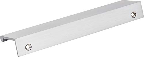 Hardware Resources Elements A500 Edgefield Collection Cabinet And Furniture Handle Pull (6" Overall Length, Matte Black) #TOP5